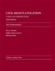 Cover of: Civil Rights Litigation: Cases and Perspectives, Third Edition 2007 Supplement