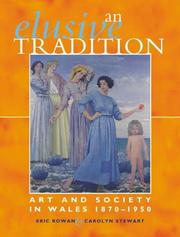 Cover of: An elusive tradition: art and society in Wales, 1870-1950