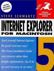 Cover of: Internet Explorer 5 for Macintosh
