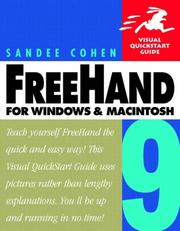 FreeHand 9 for Windows and Macintosh by Sandee Cohen