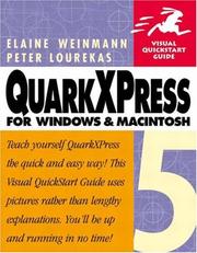 QuarkXPress 5 for Macintosh and Windows by Elaine Weinmann