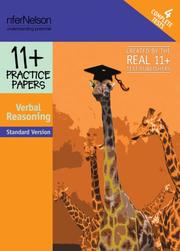 Cover of: 11+ Practice Papers,Standard Non Verbal Reasoning Pack (11+ Practice Papers)