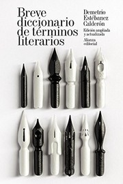 Cover of: Breve diccionario de términos literarios by Demetrio Estébanez Calderón