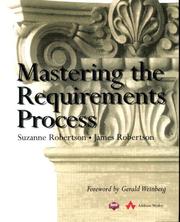 Cover of: Mastering the Requirements Process