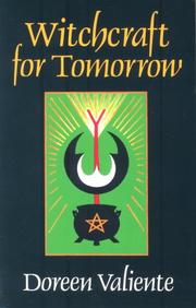 Cover of: Witchcraft for Tomorrow by Doreen Valiente