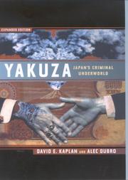 Cover of: Yakuza by David E. Kaplan, Alec Dubro