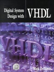 Cover of: Digital System Design and VHDL