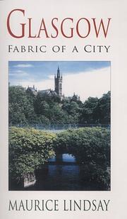 Cover of: Glasgow by Maurice Lindsay