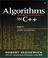 Cover of: Algorithms in C++