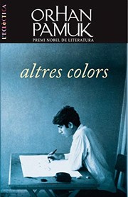 Cover of: Altres colors