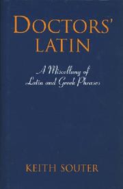 Cover of: Doctors' Latin