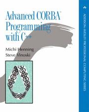 Cover of: Advanced CORBA programming with C++