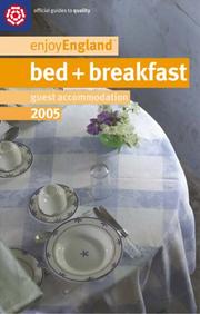 Cover of: Bed and Breakfast Guest Accommodation (Enjoy England)