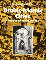 Arabic-Islamic cities by Besim S. Hakim
