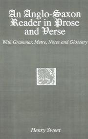 Cover of: An Anglo-Saxon reader in prose and verse