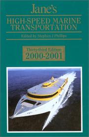 Cover of: Jane's High-Speed Marine Transportation (Jane's High Speed Marine Transportation)