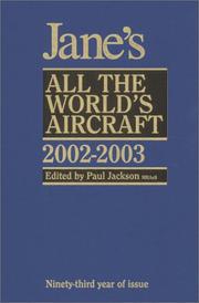 Cover of: Jane's All the World's Aircraft by Paul Jackson