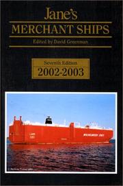 Cover of: Jane's Merchant Ships 2002-2003 (Jane's Merchant Ships)