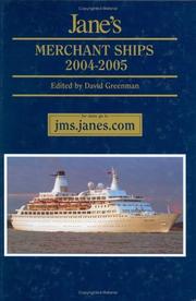 Cover of: Jane's Merchant Ships 2004-2005 (Jane's Merchant Ships)