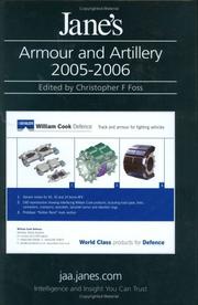 Cover of: Jane's Armour & Artillery, 2005-06 (Jane's Armour and Artillery)