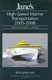 Cover of: Jane's High Speed Marine Transportation 2005-06 (Jane's High Speed Marine Transportation)