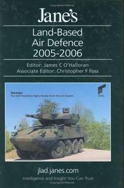 Cover of: Jane's Land Based Air Defence 2005-06 (Jane's Land-Based Air Defence) by James C. O'Halloran