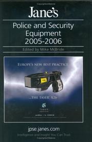 Cover of: Jane's Police and Security Equipment 2005-06 (Jane's Police and Security Equipment)