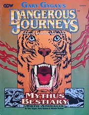 Cover of: Mythus Bestiary: Aerth Animalia (Dangerous Journeys)
