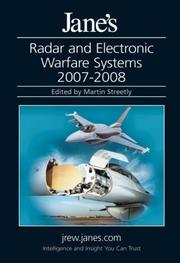 Cover of: Jane's Radar And Electronic Warfare Systems 2007-2008 (Jane's Radar and Electronic Warfare Systems) by Martin Streetly