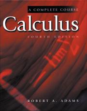 Cover of: Calculus by Robert A. Adams