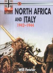Cover of: North Africa and Italy, 1942-1944