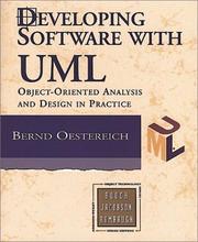 Cover of: Developing Software with UML by Bernd Oestereich