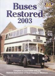 Cover of: Buses Restored 2003 by Robert McDougall, Robin Gardiner