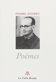 Cover of: Poèmes by Pierre Andreu