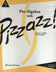 Cover of: Pre-Algebra With Pizzazz! (Bb) by Steve Marcy, Janis Marcy