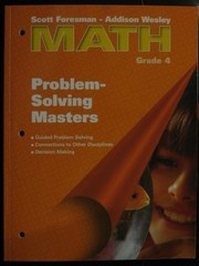 Cover of: Scott Foresman - Addison Wesley math.