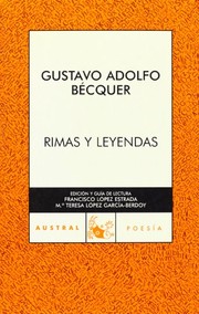 Cover of: Rimas y leyendas by Gustavo Adolfo Bécquer