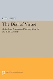 Cover of: Dial of Virtue by Ruth Nevo