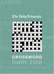 Cover of: The Daily Telegraph Crossword Diary 2008 (Diary)