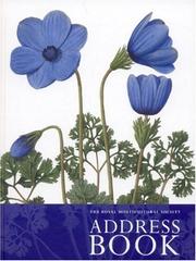 Cover of: RHS Address Book 2008: The Royal Horticultural Society Address Book