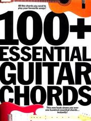 Cover of: 100+ essential guitar chords