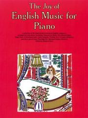 Cover of: The Joy of English Music for Piano (Joy Of...Series)