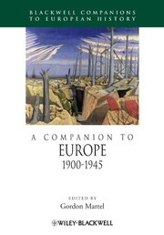 Cover of: A companion to Europe: 1900-1945
