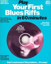 Cover of Play Your First Blues Riffs In 60 Minutes