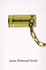 Cover of: Private matters by Janna Malamud Smith