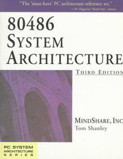 Cover of: 80486 system architecture by Tom Shanley