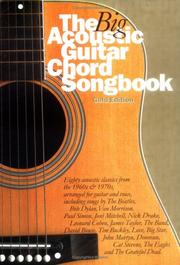 The big acoustic guitar chord songbook