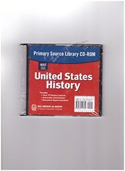 Cover of: Holt Social Studies : United States History by RINEHART AND WINSTON HOLT
