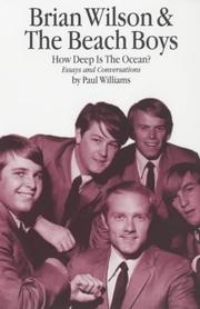 Cover of: Brian Wilson And The Beach Boys by Paul Williams