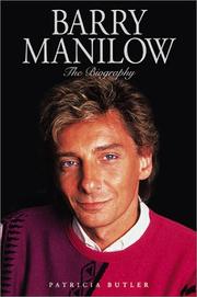 Cover of: Barry Manilow: by Patricia Butler